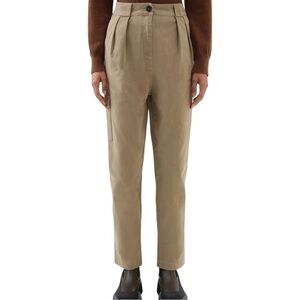 WOOLRICH High Rise Cargo Straight Leg Khaki Pants Sz 14